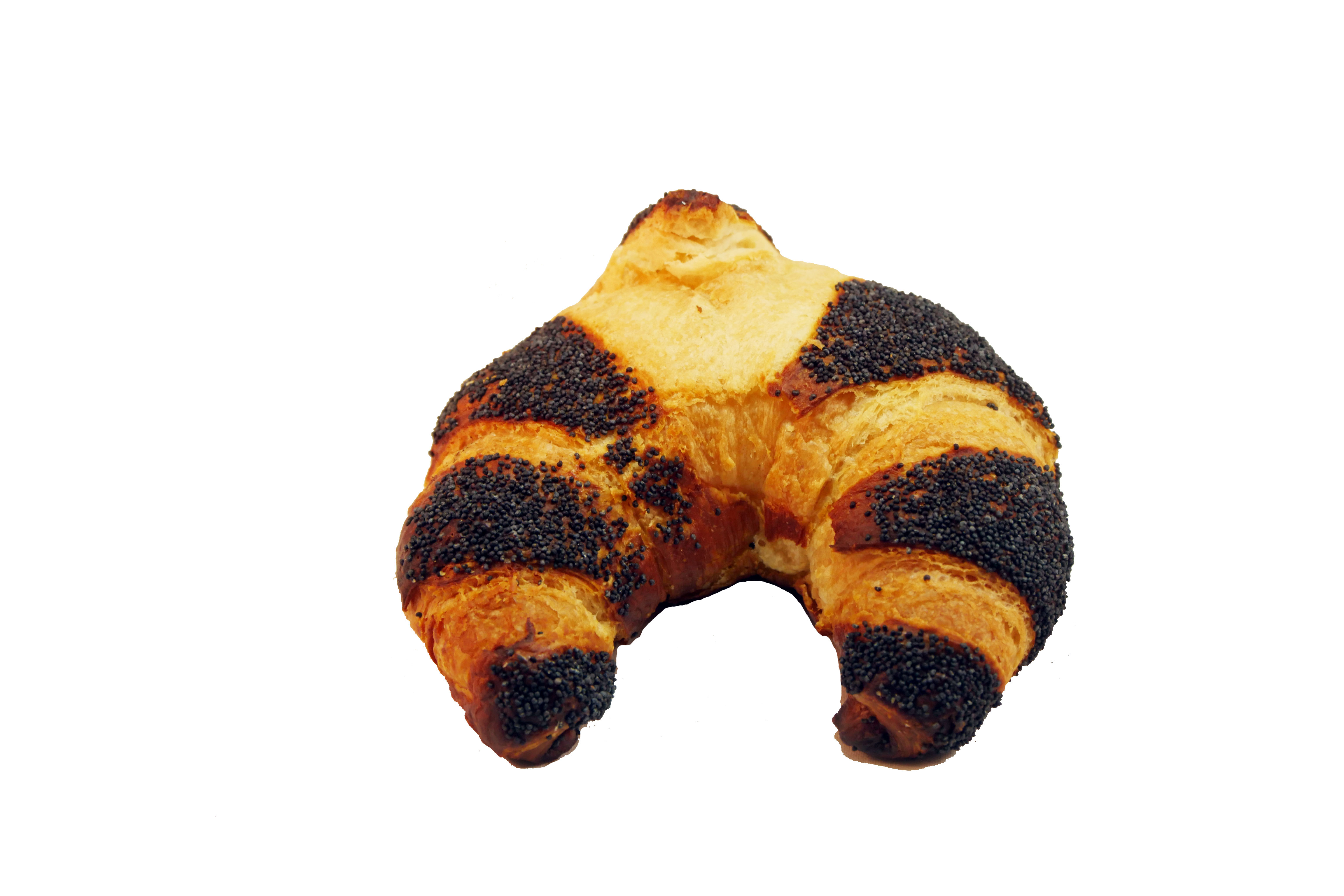 Mohn-Laugen-Croissant